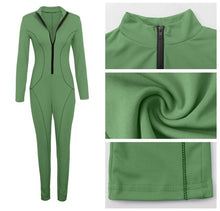 Load image into Gallery viewer, Long Sleeve Bandage Jumpsuit
