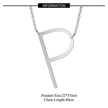 Load image into Gallery viewer, Large Initials Necklace
