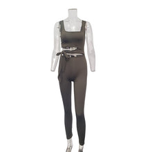 Load image into Gallery viewer, Casual Solid Bodycon Overall Pants/Rompers
